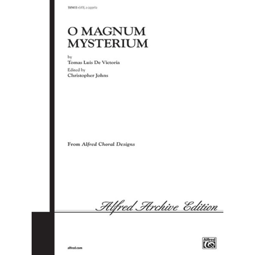O Magnum Mysterium   Satb