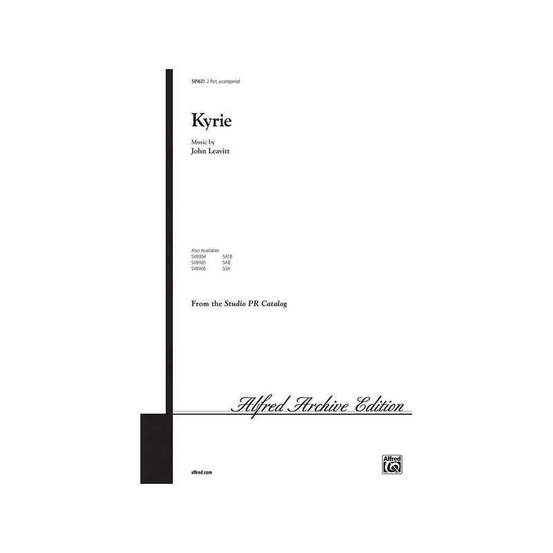 Leavitt, John - Kyrie