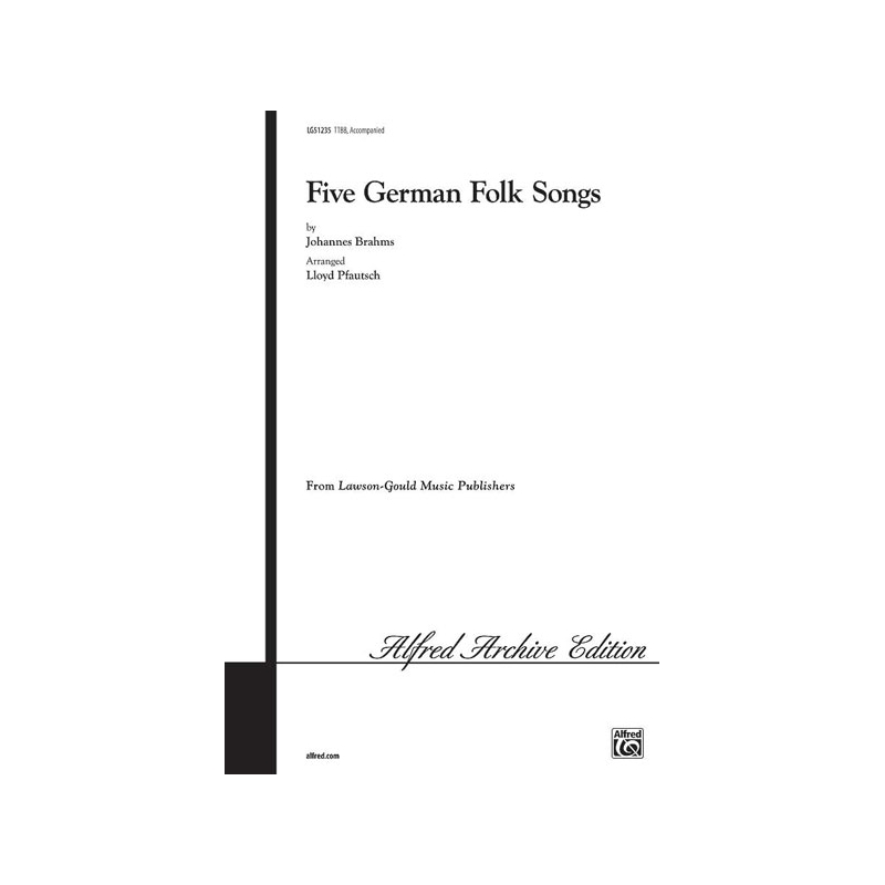 Five German Folk Songs (TTBB)