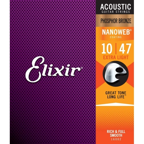 Elixir Phosphor Bronze Acoustic Guitar String Packs