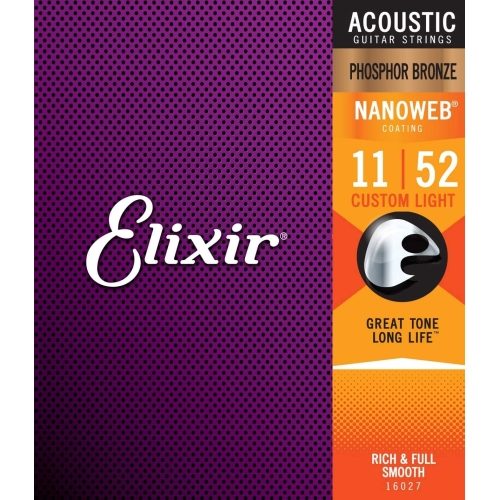 Elixir Phosphor Bronze Acoustic Guitar String Packs