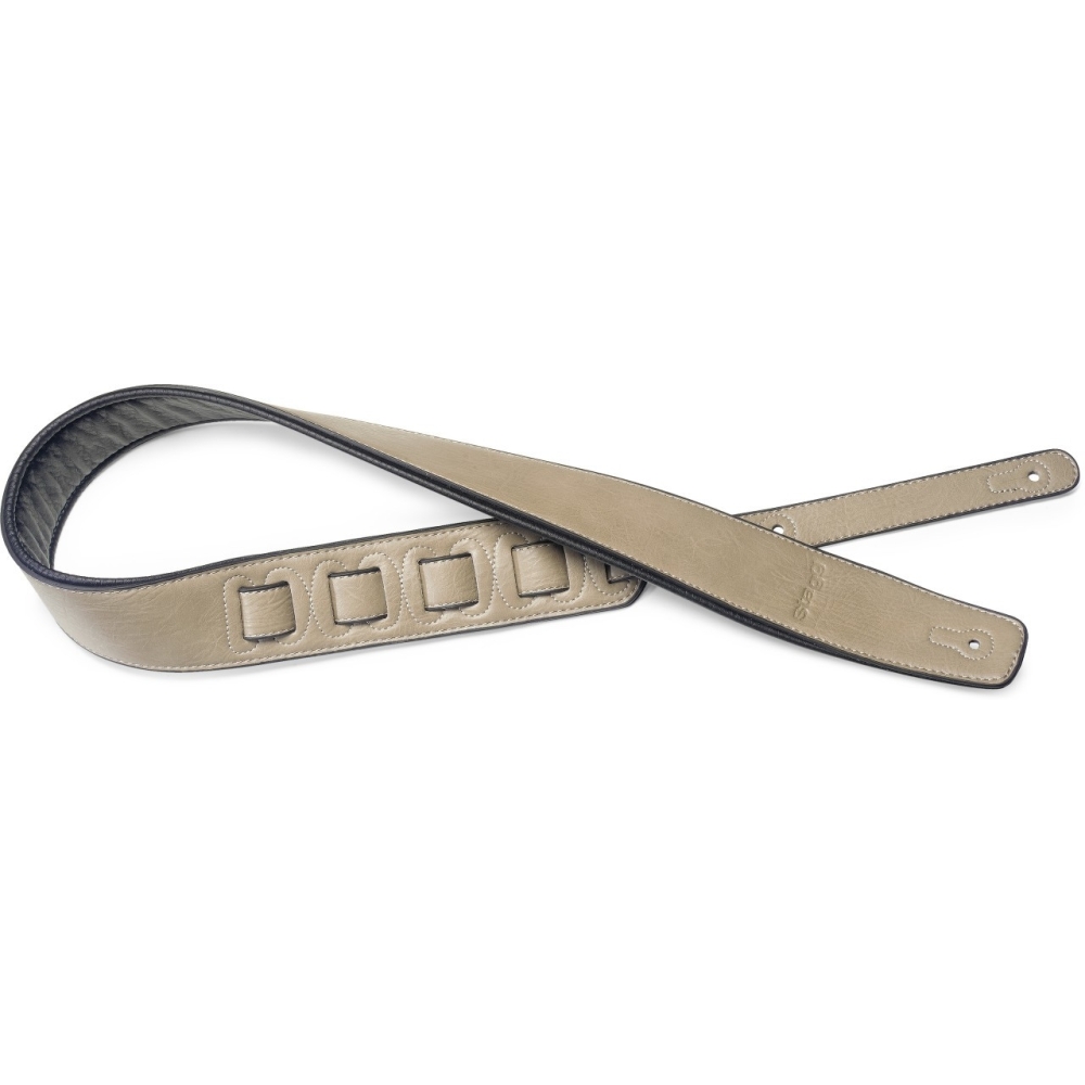 Stagg Padded Leather Guitar Straps