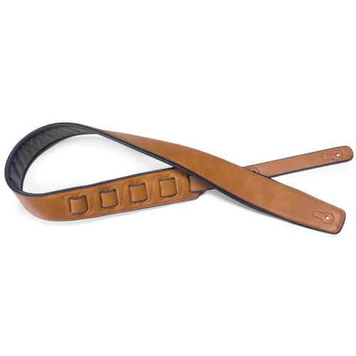 Stagg Padded Leather Guitar Straps