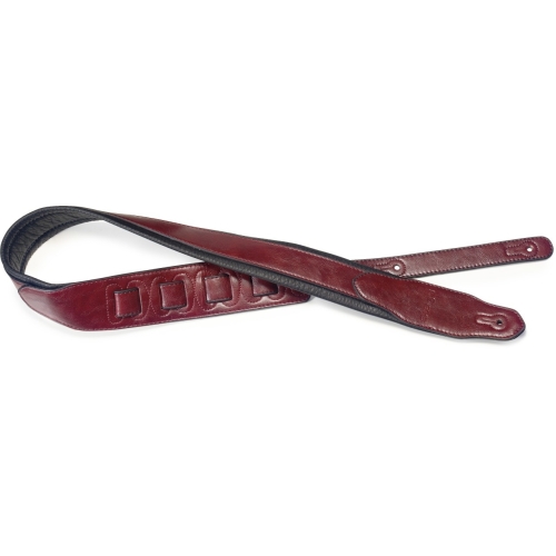 Stagg Padded Leather Guitar Straps