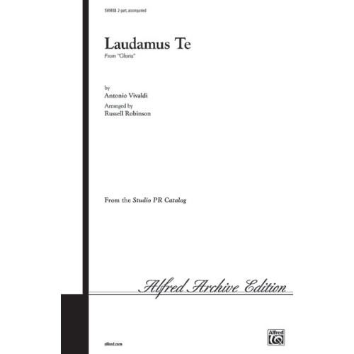Vivaldi, Antonio - Laudamus Te from Gloria