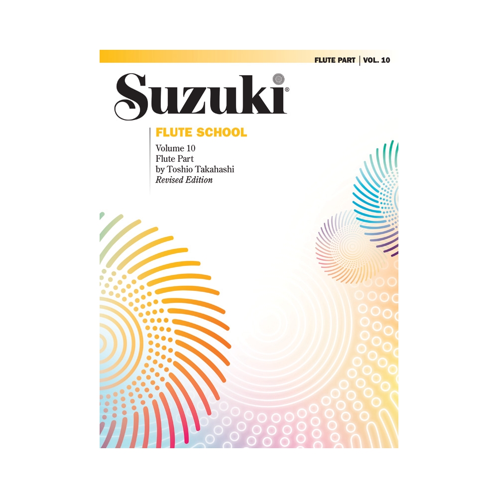 Takahashi, Toshio - Suzuki Flute School Flute Part, Vol. 10 (Revised)