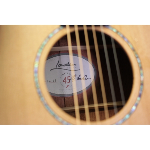 Lowden Batch 45 O38 Acoustic Guitar (No. 44 of 45) Bubinga/Red Cedar