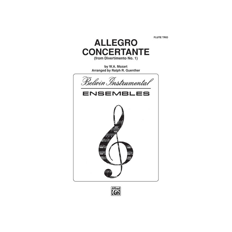 Mozart, Wolfgang Amadeus - Allegro Concertante (from Divertimo No. 1)