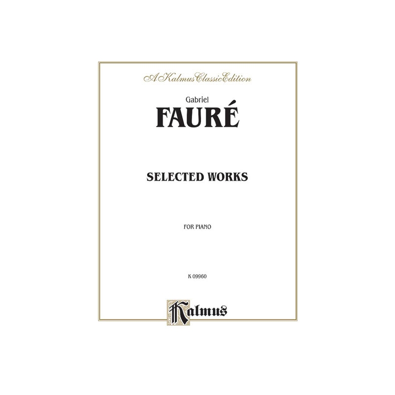 Fauré, Edgar - Selected Works