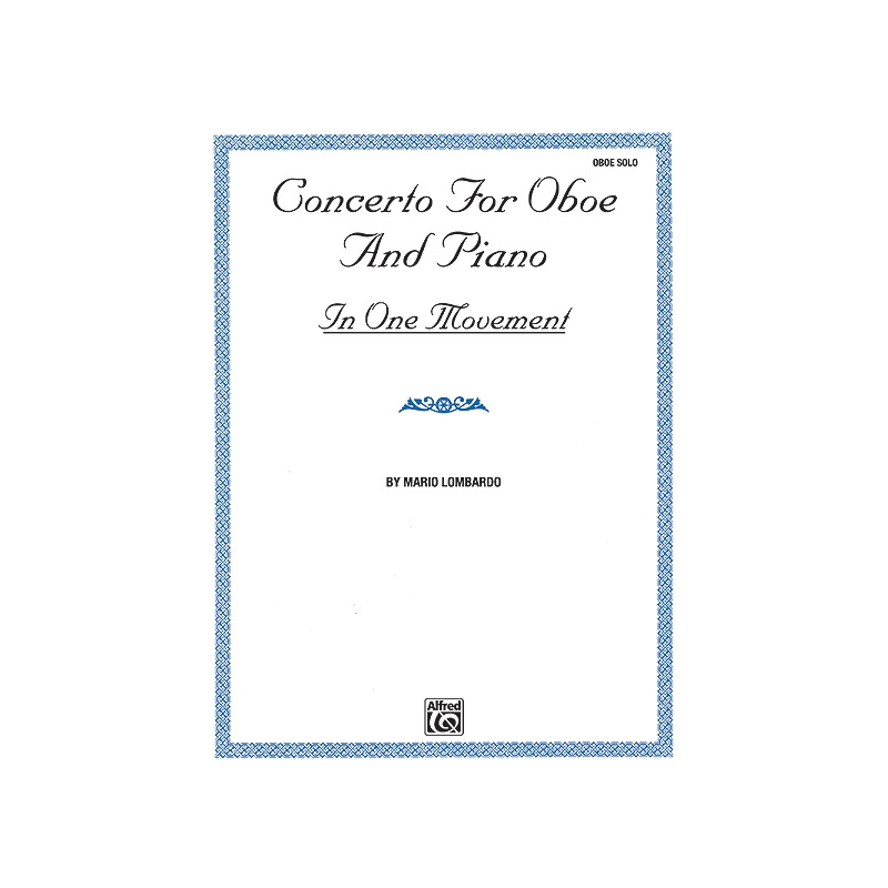 Lombardo, Mario - Concerto for Oboe and Piano