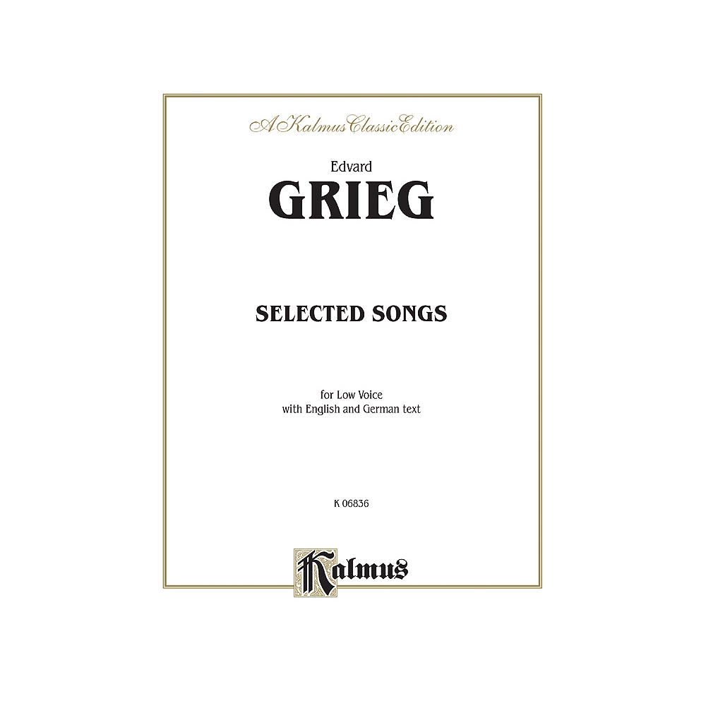 Grieg, Edvard - Selected Songs
