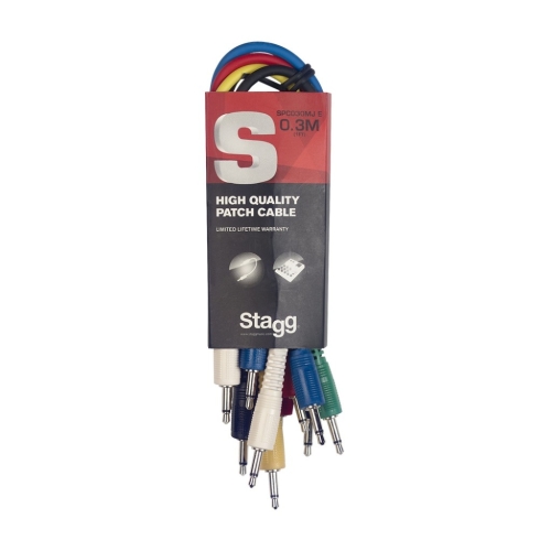 Stagg 6 x 30cm Mini Jack...