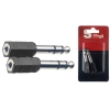 Stagg 2 x Female Stereo Mini Jack to Male Stereo Mini Jack Adapter