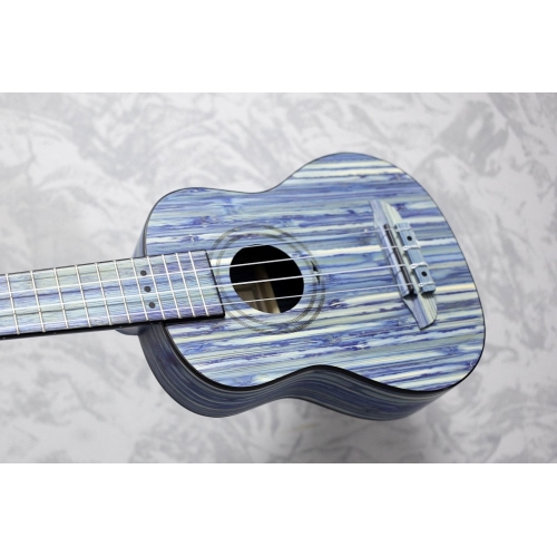 Ortega Bamboo Series Stonewashed Soprano Ukulele