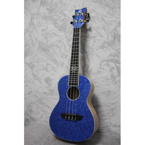 Ortega Element Concert Ukulele Metallic Blue