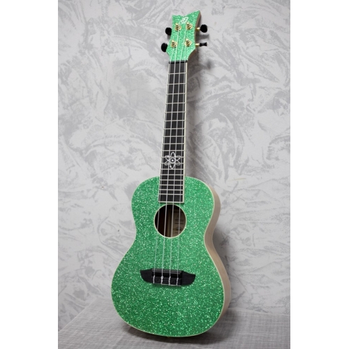 Ortega Element Concert Ukulele Metallic Green