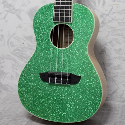 Ortega Element Concert Ukulele Metallic Green