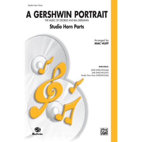 Gershwin Portrait Studio Horns