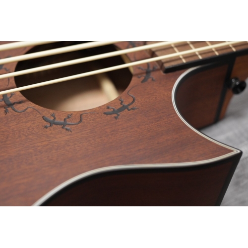 Ortega Lizzy Mahogany Bass Ukulele