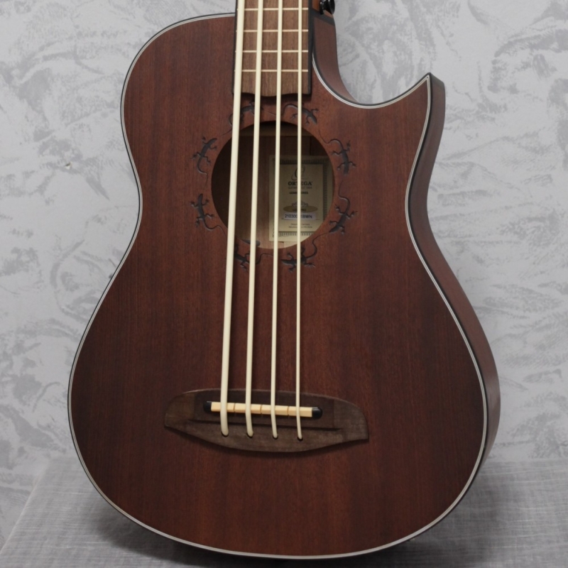 Ortega Lizzy Mahogany Bass Ukulele
