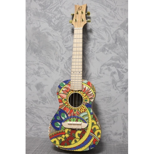 Ortega Art Series Mystic Indian Concert Ukulele