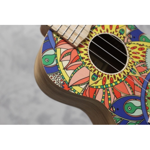 Ortega Art Series Mystic Indian Concert Ukulele