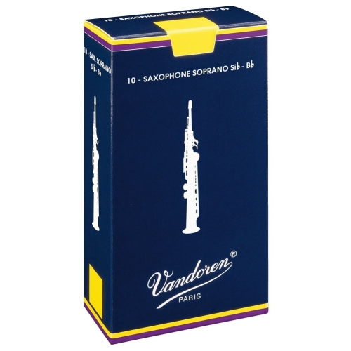 Vandoren Traditional Soprano Saxophone Reeds