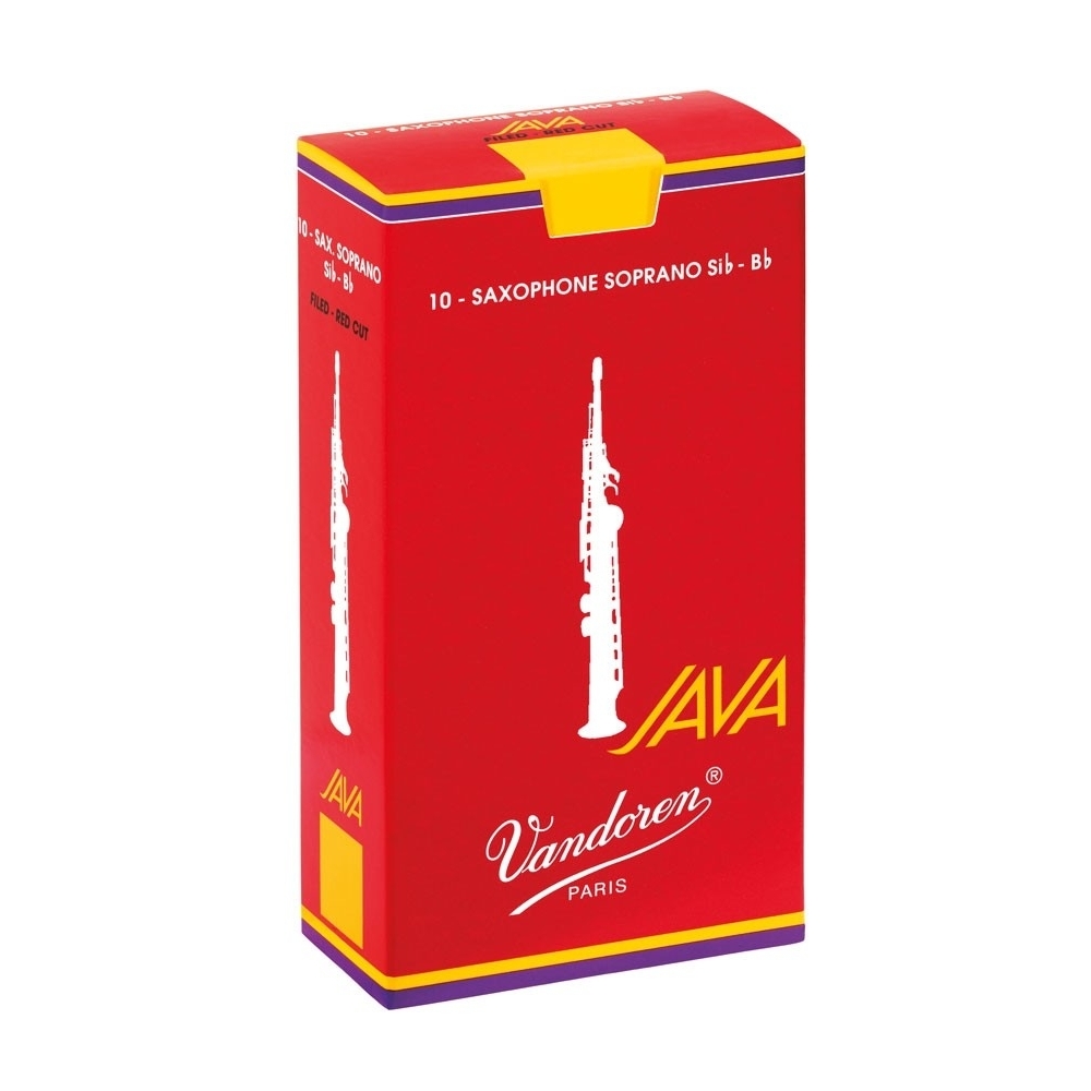 Vandoren Java Red Soprano Saxophone Reeds