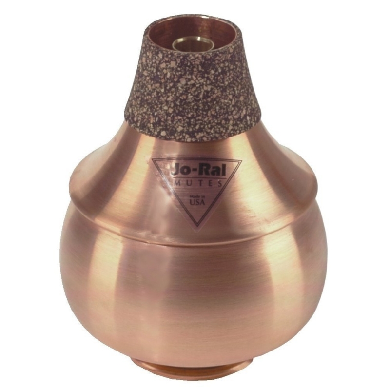 Jo-Ral Copper Bubble Trumpet Mute