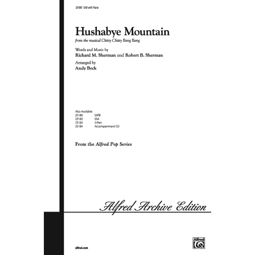 Hushabye Mountain - SAB