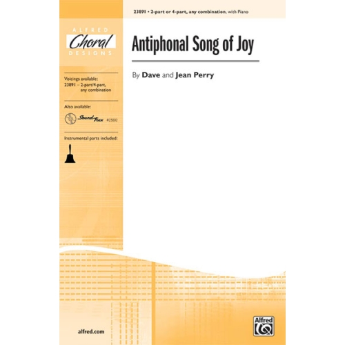 Antiphonal Song of Joy 2-part/4-part
