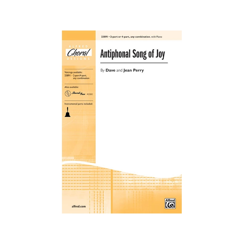 Antiphonal Song of Joy 2-part/4-part