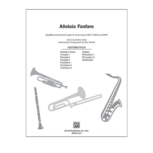 Alleluia Fanfare (instrumental pak)