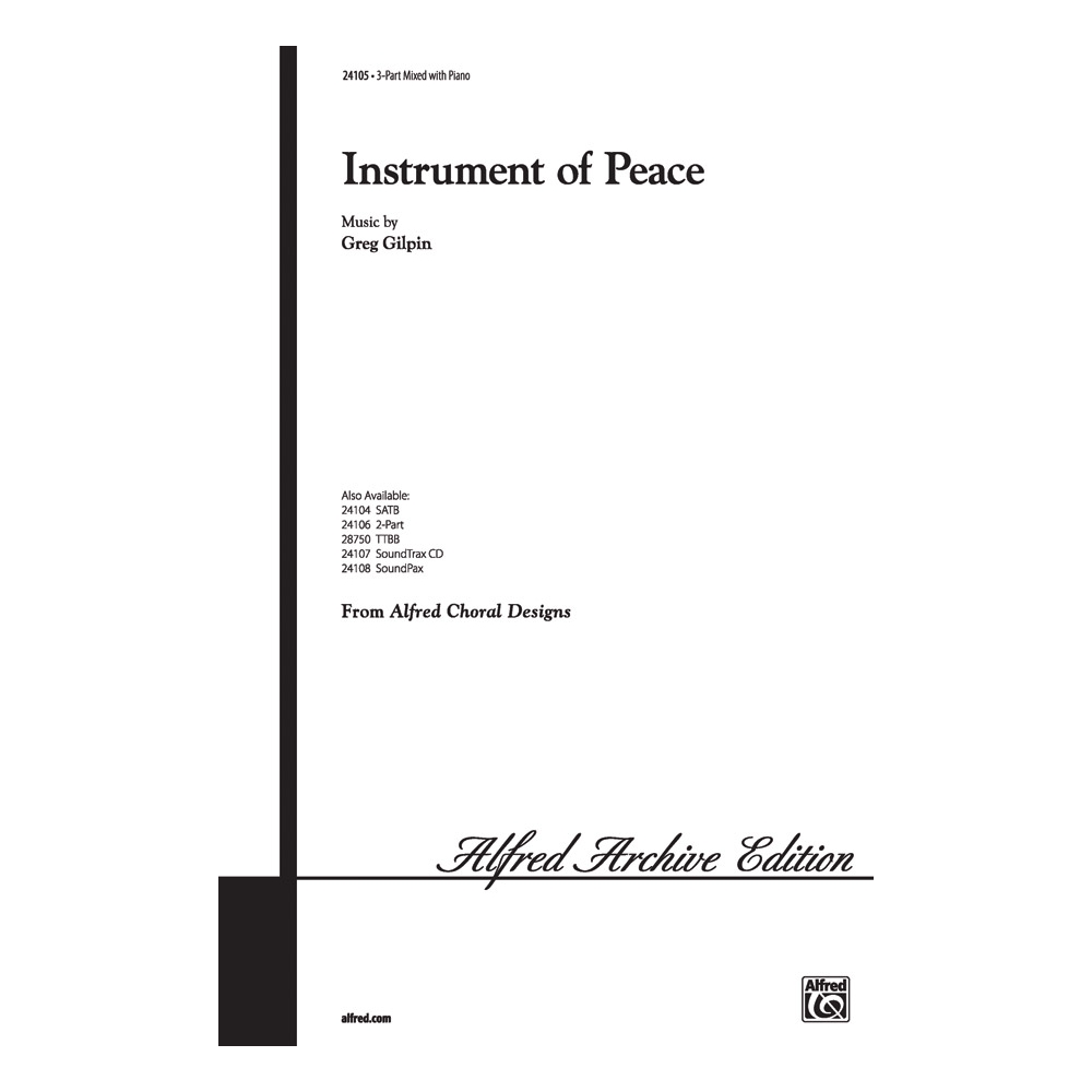 Instrument of Peace 3-part mixed