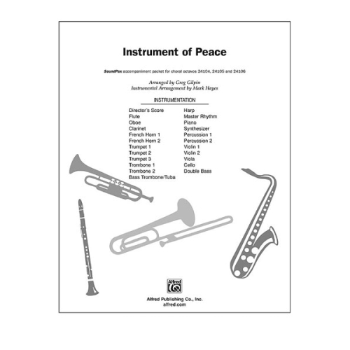 Gilpin, Greg - Instrument of Peace
