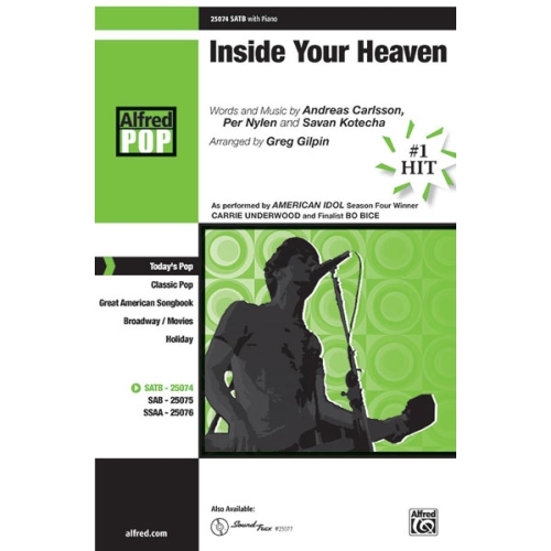Inside Your Heaven SATB
