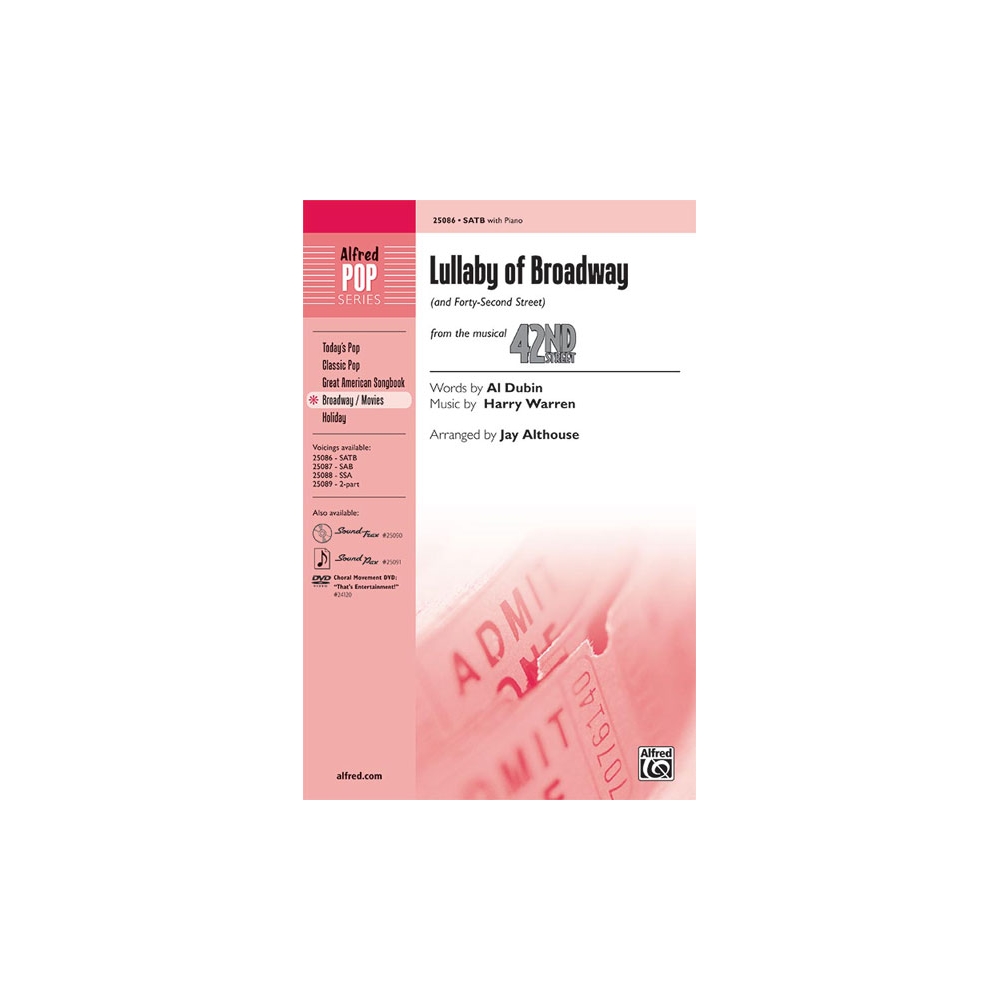 Dubin & Warren - Lullaby of Broadway and Forty-Second Street
