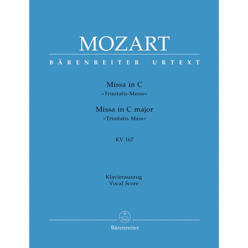 Mozart, W A - Mass in C (K.167) (Trinitatis-Messe)