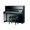 Schimmel K125T Upright Piano in Black Polyester