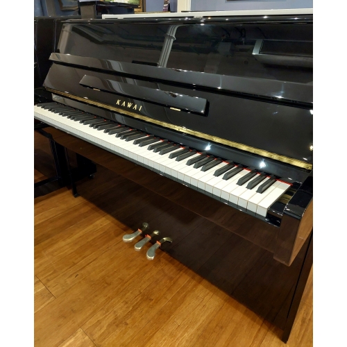 Kawai K15E Upright Piano in Black Polyester