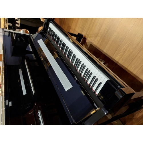 Yamaha U3S Upright Piano in Black Polyester
