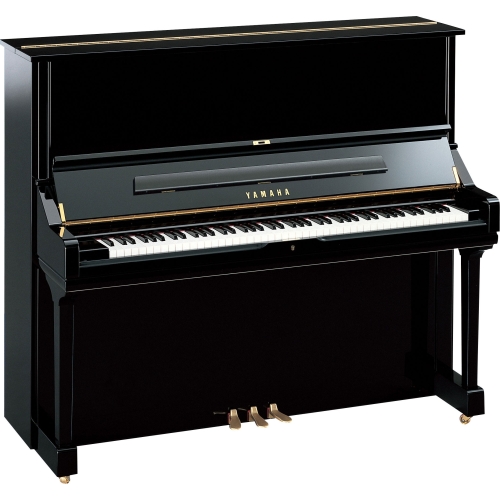 Yamaha U3S Upright Piano in Black Polyester