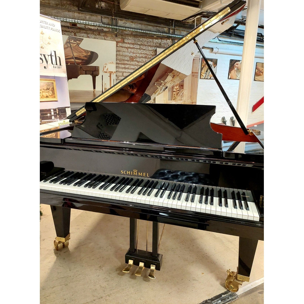 Schimmel Konzert K280T Grand Piano in Black Polyester