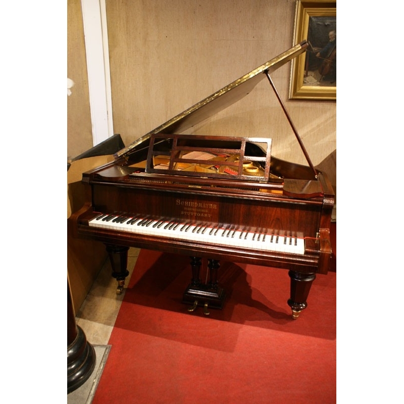 SOLD: Re-Built Antique Schiedmayer Grand Piano