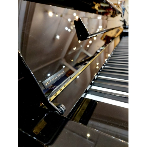 Kawai K300 Upright Piano in Black Polyester