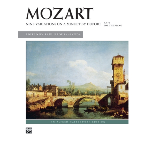 Mozart: Nine Variations on a Minuet by Duport, K. 573