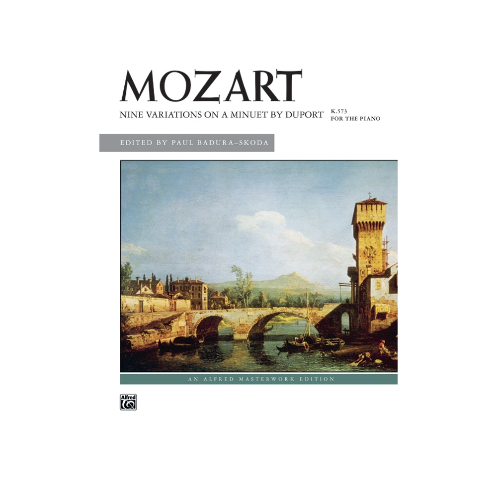 Mozart: Nine Variations on a Minuet by Duport, K. 573