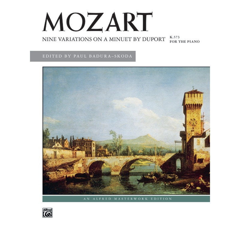 Mozart, Wolfgang Amadeus - 9 Variaties Kv573 (On A Menu)