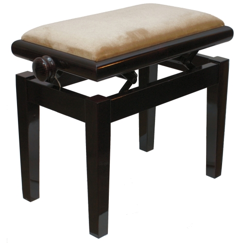 CGM 125ET Velvet Top Single Adjustable Piano Stool **BEST SELLER** by CGM