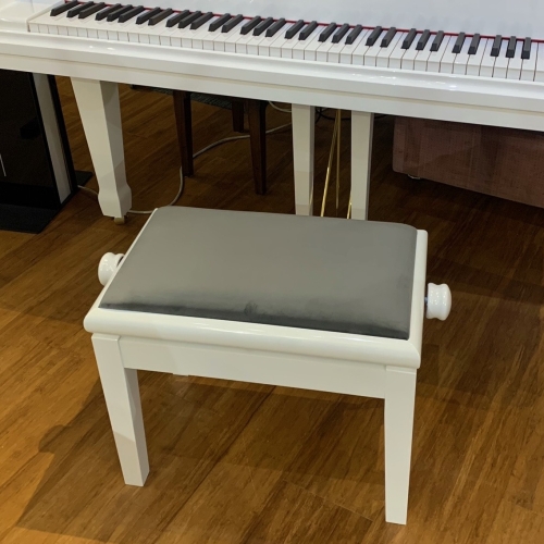 CGM 125ET Velvet Top Single Adjustable Piano Stool **BEST SELLER** by CGM